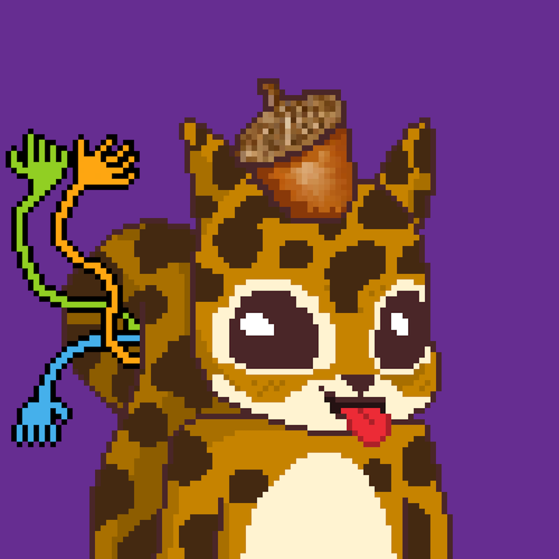 Pixel Squirrels #724